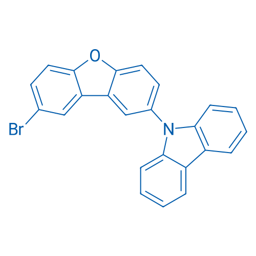 9-(8-Bromodibenzo[b,d]furan-2-yl)-9H-carbazole 250mg