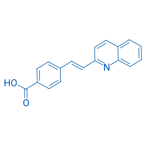 4-(2-(Quinolin-2-yl)vinyl)benzoic acid 100mg
