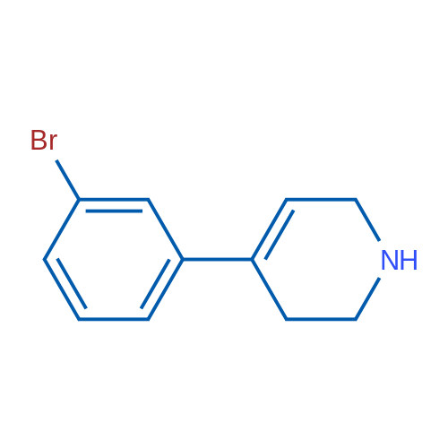 4-(3-Bromophenyl)-1,2,3,6-tetrahydropyridine 250mg