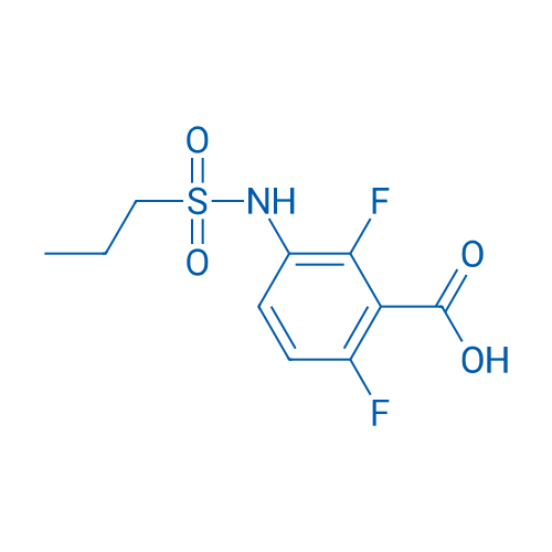 2,6-Difluoro-3-(propylsulfonamido)benzoic acid 5g