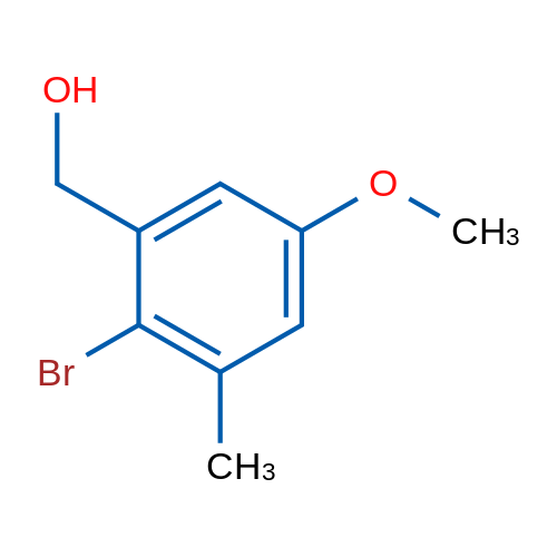 (2-bromo-5-methoxy-3-methylphenyl)methanol 1g