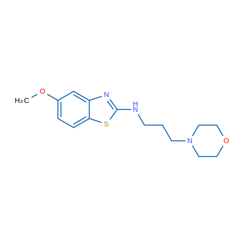 5-methoxy-N-(3-morpholinopropyl)benzo[d]thiazol-2-amine 1g