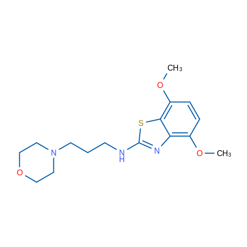 4,7-dimethoxy-N-(3-morpholinopropyl)benzo[d]thiazol-2-amine 250mg