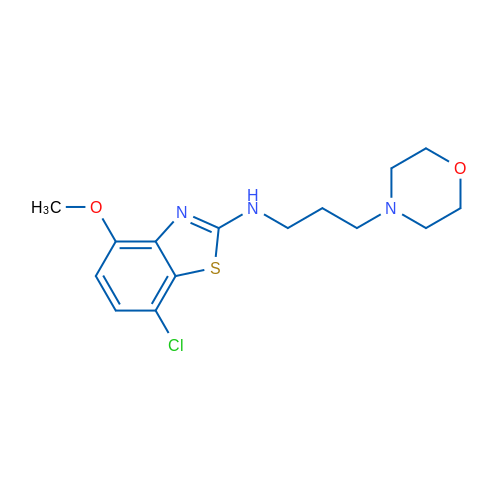 7-chloro-4-methoxy-N-(3-morpholinopropyl)benzo[d]thiazol-2-amine 1g