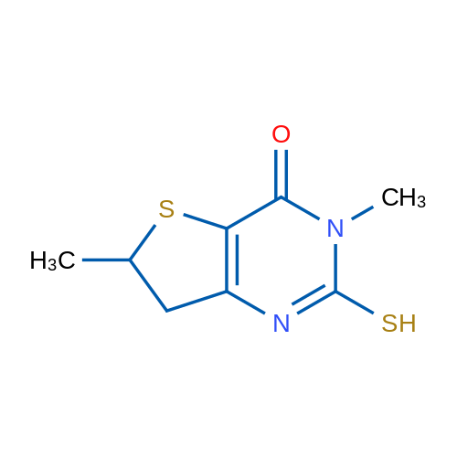 2-mercapto-3,6-dimethyl-6,7-dihydrothieno[3,2-d]pyrimidin-4(3H)-one 10g