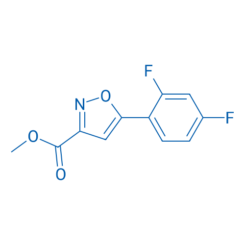 Methyl 5-(2,4-difluorophenyl)isoxazole-3-carboxylate 5g