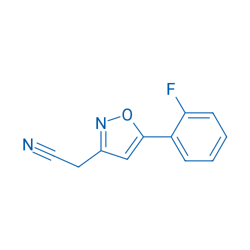 [5-(2-Fluorophenyl)isoxazol-3-yl]acetonitrile 1g