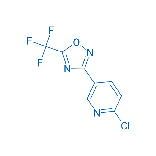 3-(6-Chloropyridin-3-yl)-5-(trifluoromethyl)-1,2,4-oxadiazole 250mg