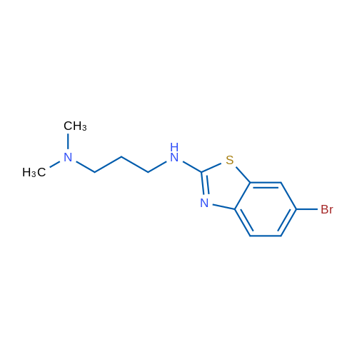 N'-(6-bromo-1,3-benzothiazol-2-yl)-N,N-dimethylpropane-1,3-diamine 10g