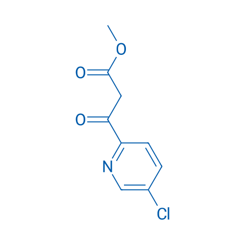 Beta-oxo-5-chloro-2-pyridinepropanoic acid methyl ester 1g
