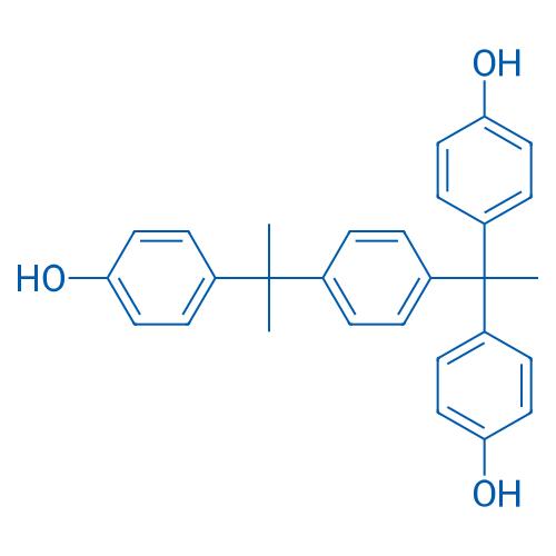4,4'-(1-(4-(2-(4-Hydroxyphenyl)propan-2-yl)phenyl)ethane-1,1-diyl)diphenol 1g