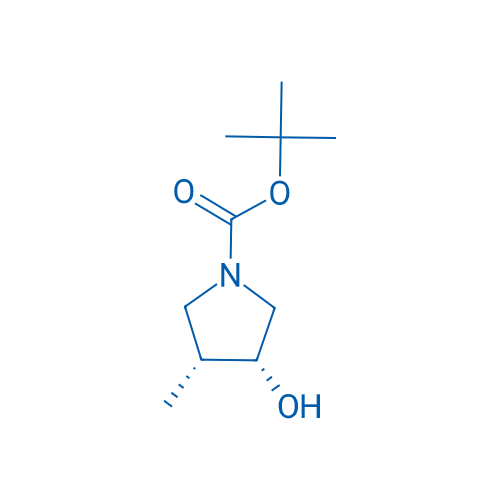 (3R,4R)-rel-tert-Butyl 3-hydroxy-4-methylpyrrolidine-1-carboxylate 100mg