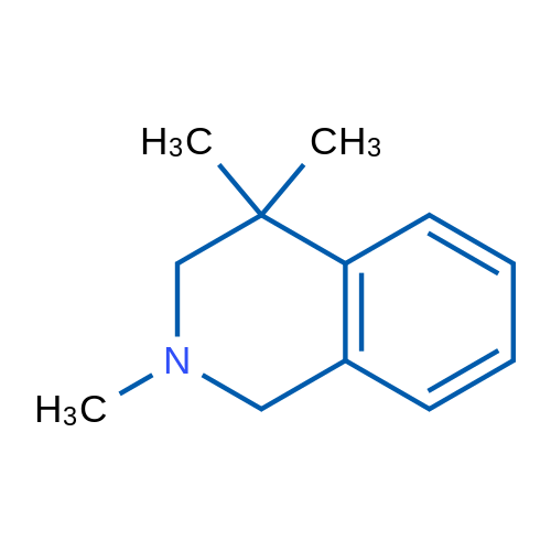 2,4,4-Trimethyl-1,2,3,4-tetrahydroisoquinoline 250mg