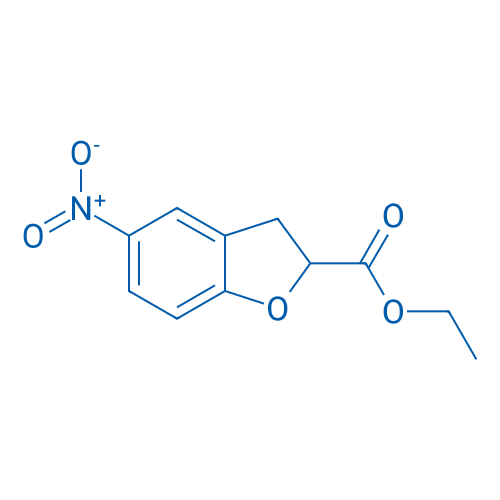 Ethyl 5-nitro-2,3-dihydrobenzofuran-2-carboxylate 250mg