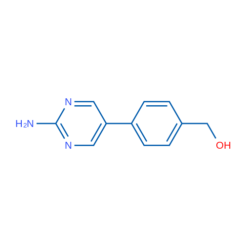 (4-(2-Aminopyrimidin-5-yl)phenyl)methanol 1g