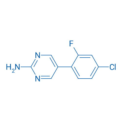 5-(4-Chloro-2-fluorophenyl)pyrimidin-2-amine 1g