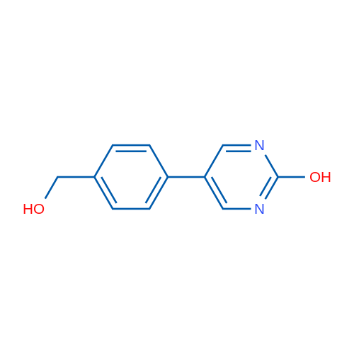 5-(4-(Hydroxymethyl)phenyl)pyrimidin-2-ol 1g
