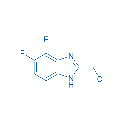 2-(Chloromethyl)-4,5-difluoro-1H-benzo[d]imidazole 100mg