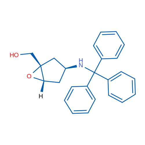 [(1S,3S,5S)-3-(Tritylamino)-6-oxabicyclo[3.1.0]hexan-1-yl]methanol 250mg