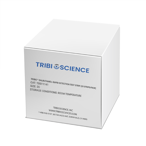 Tribo™ Salbutamol rapid detection test strip (20 strips/pack)