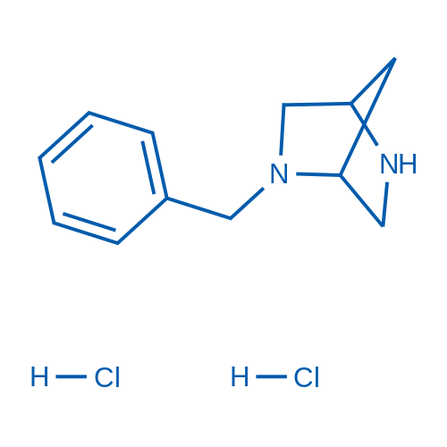 2-Benzyl-2,5-diazabicyclo[2.2.1]heptane dihydrochloride 250mg