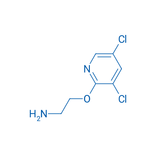 2-(2-Aminoethoxy)-3,5-dichloropyridine 100mg
