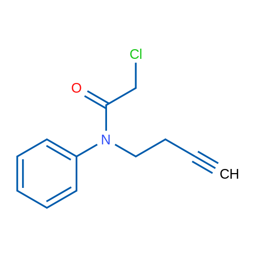 N-(But-3-yn-1-yl)-2-chloro-N-phenylacetamide 250mg