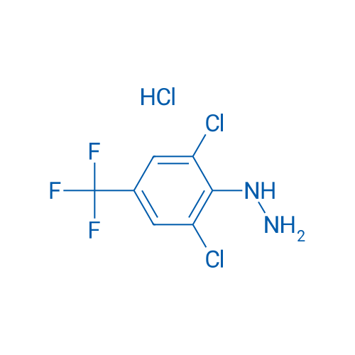 (2,6-Dichloro-4-(trifluoromethyl)phenyl)hydrazine hydrochloride 1g