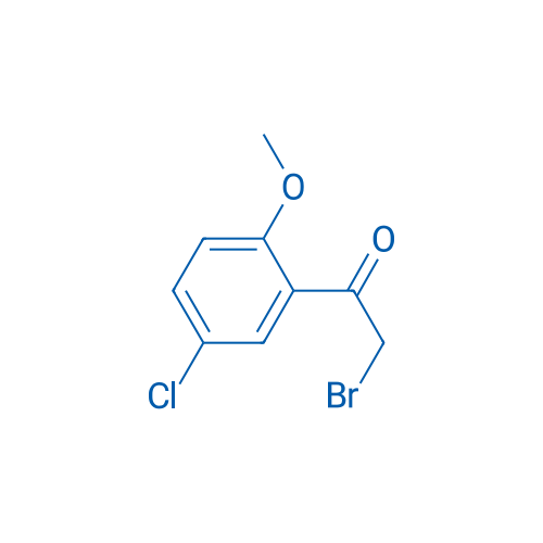 2-Bromo-1-(5-chloro-2-methoxyphenyl)ethanone 250mg