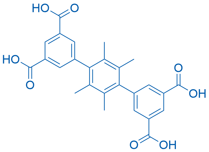 2',3',5',6'-Tetramethyl-[1,1':4',1''-terphenyl]-3,3'',5,5''-tetracarboxylic acid 100mg