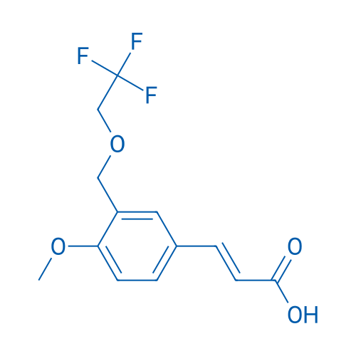 3-(4-Methoxy-3-((2,2,2-trifluoroethoxy)methyl)phenyl)acrylic acid 5g