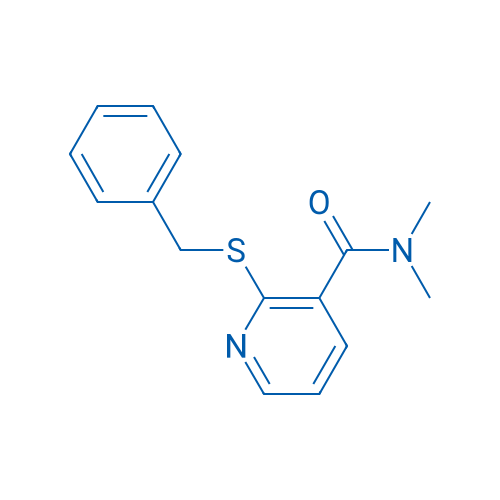 2-(Benzylthio)-N,N-dimethylnicotinamide 1g