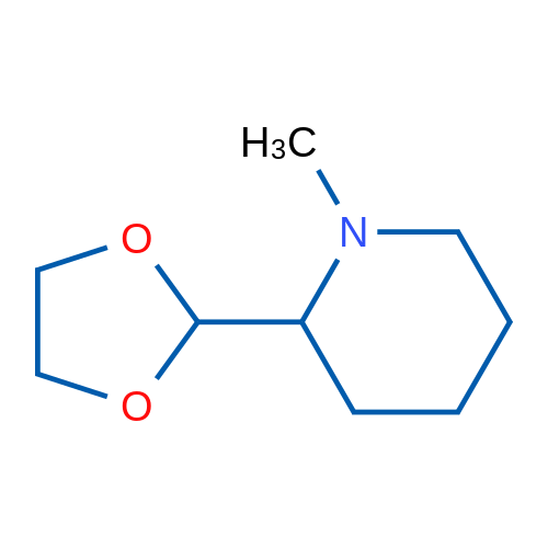 2-(1,3-Dioxolan-2-yl)-1-methylpiperidine 1g