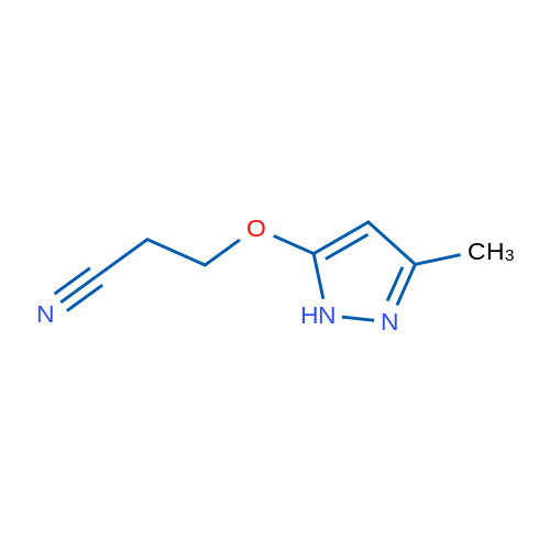 3-((3-Methyl-1H-pyrazol-5-yl)oxy)propanenitrile 5g