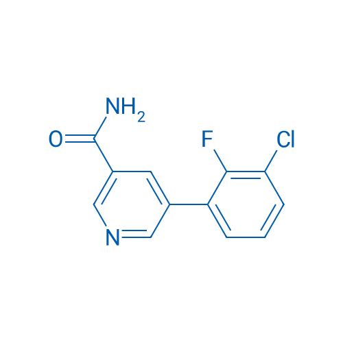 5-(3-Chloro-2-fluorophenyl)nicotinamide 1g