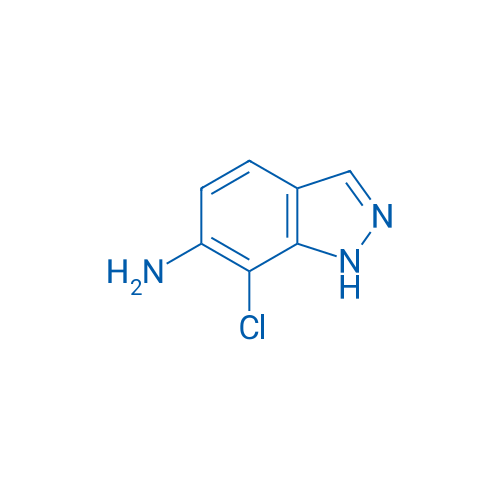 7-Chloro-1H-indazol-6-amine 100mg