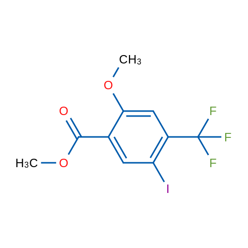 Methyl 5-iodo-2-methoxy-4-(trifluoromethyl)benzoate 1g