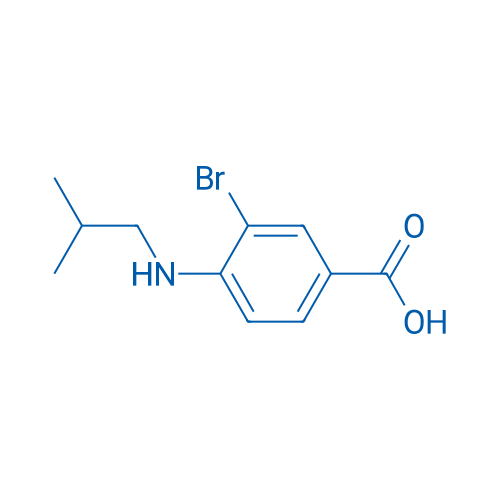 3-Bromo-4-(isobutylamino)benzoic acid 1g