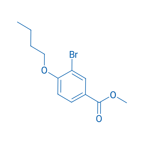 Methyl 3-bromo-4-butoxybenzoate 1g