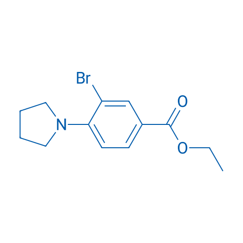 Ethyl 3-bromo-4-(pyrrolidin-1-yl)benzoate 1g