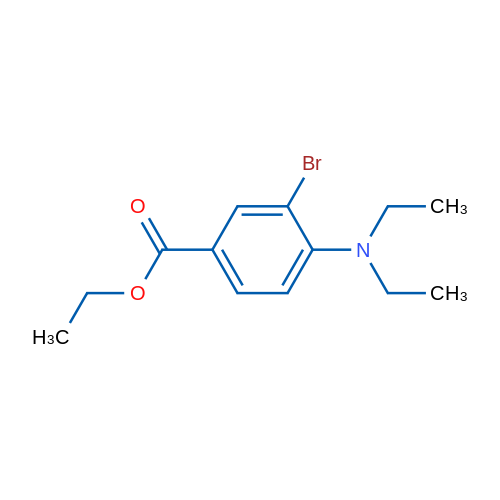 Ethyl 3-bromo-4-(diethylamino)benzoate 1g