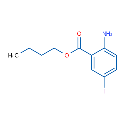 Butyl 2-amino-5-iodobenzoate 1g