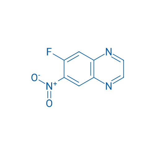 6-Fluoro-7-nitroquinoxaline 250mg