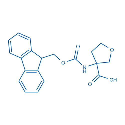 3-([(9H-fluoren-9-ylmethoxy)carbonyl]amino)oxolane-3-carboxylic acid 50mg