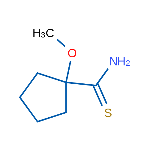 1-Methoxycyclopentane-1-carbothioamide 1g
