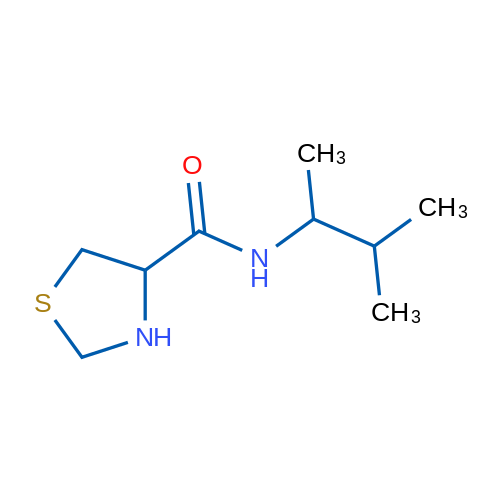N-(3-Methylbutan-2-yl)-1,3-thiazolidine-4-carboxamide 1g