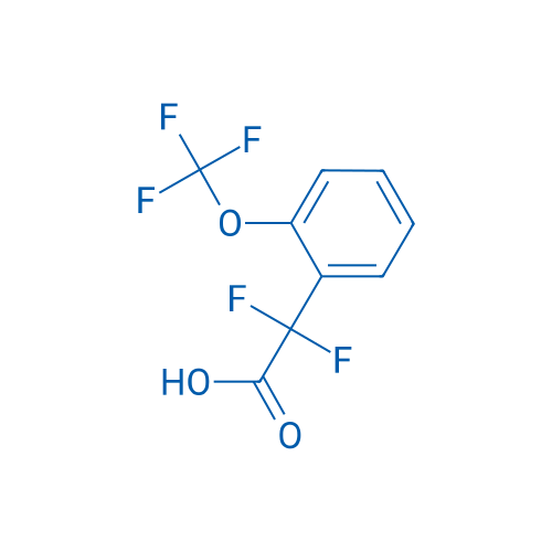 2,2-Difluoro-2-(2-(trifluoromethoxy)phenyl)acetic acid 100mg