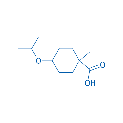 1-Methyl-4-(propan-2-yloxy)cyclohexane-1-carboxylic acid 1g