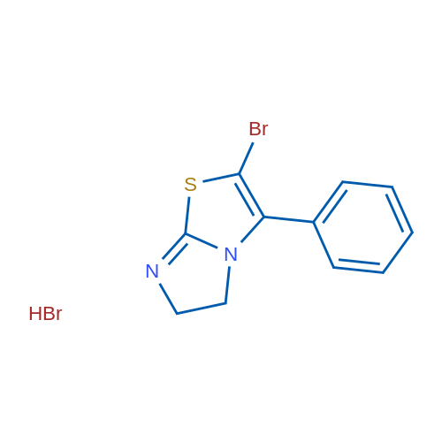 2-Bromo-3-phenyl-5,6-dihydroimidazo[2,1-b]thiazole hydrobromide 1g