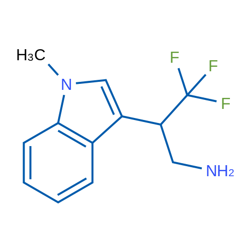 3,3,3-Trifluoro-2-(1-methyl-1H-indol-3-yl)propan-1-amine 1g